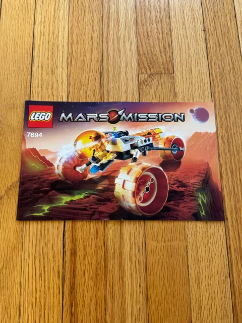 Lego Space Mars Mission MT-31 Trike (7694) Instruction Booklet Only
