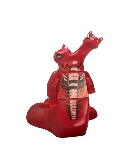 LEGO Fangtom General Rise of the snakes Ninjago minifigure 9445 red 2 headed