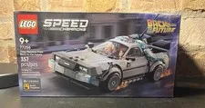 ⭐LEGO Speed Champions Time Machine from Back to The Future Building Toy 77256⭐