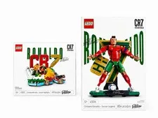 LEGO CR7 Cristiano Ronaldo 43012 & 43016 Bundle FIFA World Cup Soccer Editions