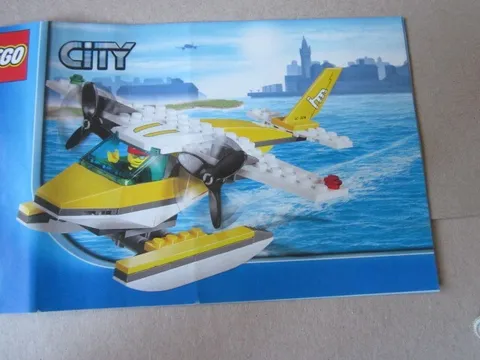 Lego City Building Instructions Instruction 3178/2 Airplane Aeroplane