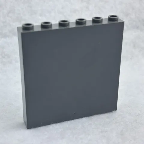 LEGO 59349 Dark Bluish Gray Panel 1 x 6 x 5 (x1)