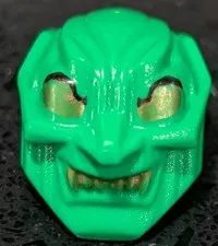 LEGO Green Goblin Minifigure spd006 Gold Eyes w/ Mask Spider-Man Rare Authentic