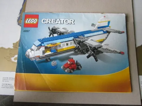 Lego Building Instructions Creator 4997 Airplane Areoplane