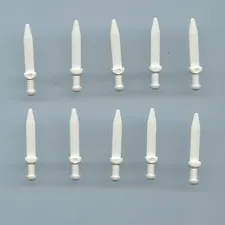 LEGO x 10 White Minifigure, Weapon Sword, Roman Gladius with Thick Crossguard