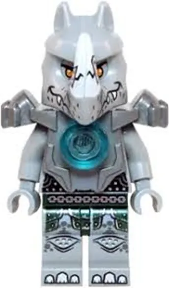 LEGO Rogon rhino minifigure Legends of Chima 70133 loc059 New