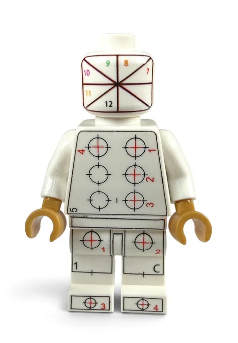 Official Lego Alignment SMART FIG Minifigure Test Print Prototype VERY RARE!