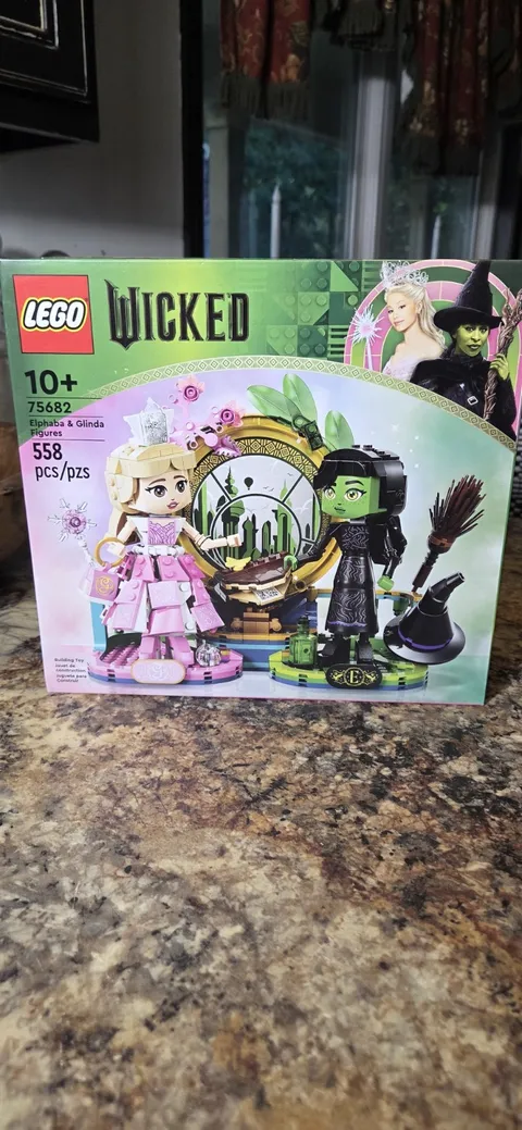 Lego Wicked Elphaba And Glinda Figures, 75682