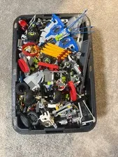 55lb Lego Bin With old Star Wars and Ninjago (Read Description)