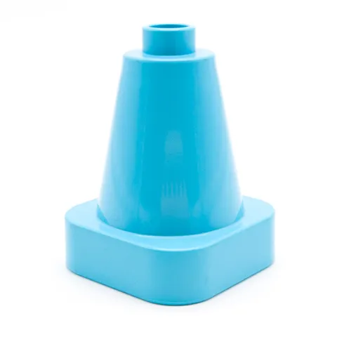 LEGO DUPLO construction site pylon traffic cones warning cone azure 47408
