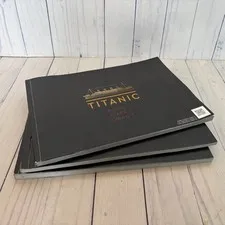 LEGO Instruction Manuals for TITANIC 10294 Set of 3 2021