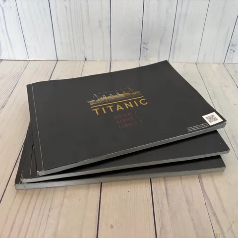 LEGO Instruction Manuals for TITANIC 10294 Set of 3 2021