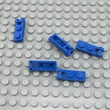 LEGO Modified Plate - Blue - 1 x 2 with Bar Handle on End - QTY x5