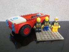 Lego Fire Rescue With 3 Figures And  Truck