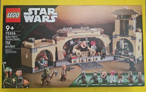 SHIPS FAST! LEGO Star Wars Boba Fett's Throne Room 75326 
