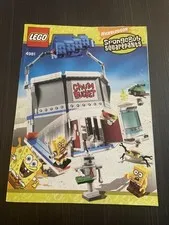 GREAT CONDITION LEGO SpongeBob SquarePants 4981 Instructions Manual Only