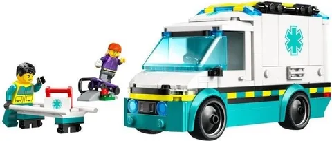 NEW SEALED LEGO 60451 Emergency Ambulance - Town Medical 2025