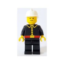 LEGO Vintage Fire - Classic, White Fire Helmet inv.573