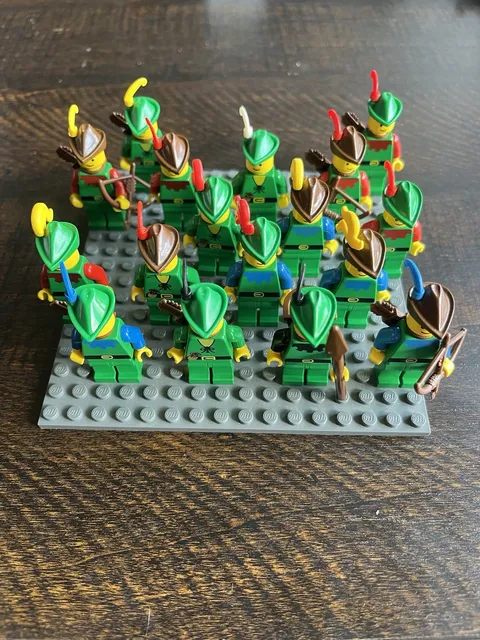 Lego Forestman Castle Vintage Lot Of 17x Variations See Description RARE