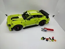 LEGO TECHNIC lime green 42138 Ford Mustang Shelby GT500 set