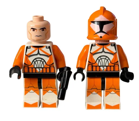 LEGO Star Wars Lot of 2 Bomb Squad Clone Trooper Minifigures Sw0299