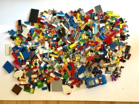 Lot #11 of assorted LEGO Bricks Pieces City Friends Specialty Pieces Car
