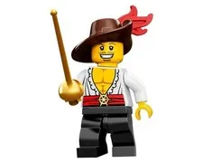 LEGO Minifigures Series 12 Swashbuckler - 71007 - New