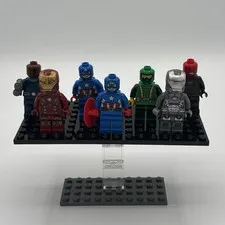 LEGO marvel Lot Iron man, Captain American, Iron Skull
