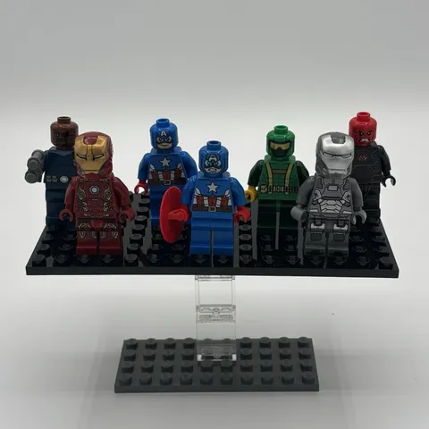 LEGO marvel Lot Iron man, Captain American, Iron Skull