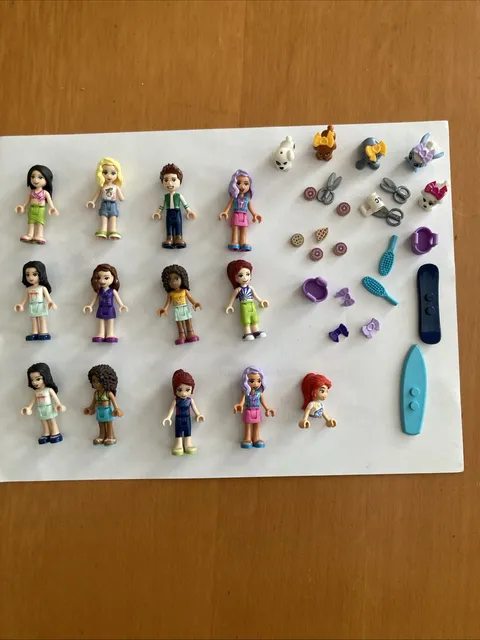 12.5 Lego Friends Mini-dolls With Animals And Assessories (#07.5)