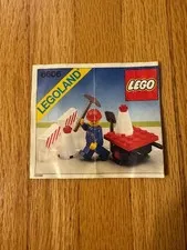 Lego Town Road Repair Set (6606) Instruction Booklet Only