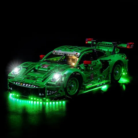 LocoLee Light kit Compatible with Lego 42224 Porsche 911 GT3 R Rexy AO Racing Ca