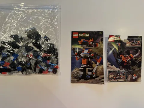 LEGO Space: Robo Raider (2151) 100% Complete w Minifigures & Instructions