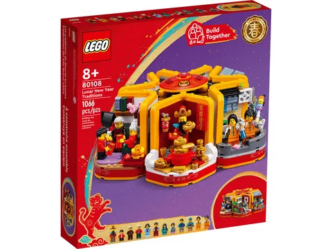 LEGO 80108 Lunar New Year Traditions Retired Brand New and Sealed