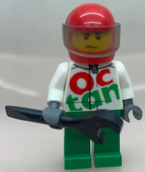 LEGO® - Minifigure Town City Speed Record Car Driver Octan 60178 - cty0842