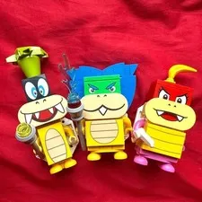 LEGO Mario Ludwig Iggy Pom Pom LEGO Mario Koopalings Minifigure From Japan