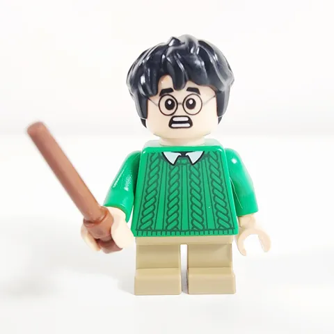 Lego Harry Potter Minifigure Green Sweater Sorcerer's Stone 76428 hp475