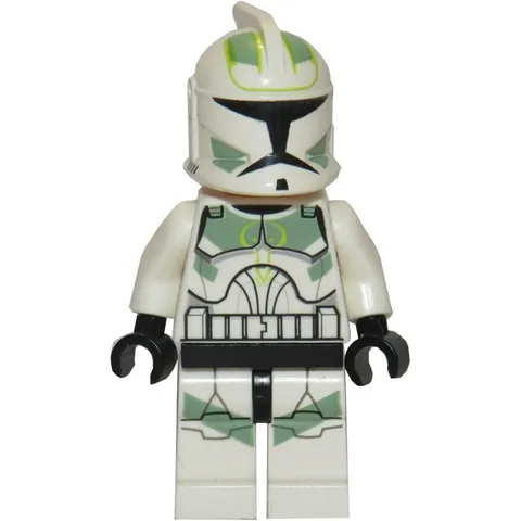 Lego Clone Trooper 7913 Sand Green Markings Star Wars Clone Wars Minifigure New