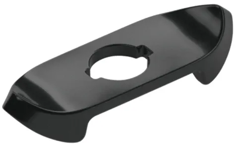 Lego NEW BIONICLE Minifigure SHOULDER ARMOR Pads Black Pointed Ends 71052 Part