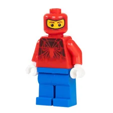 LEGO Spider-Man Minifigure, Balaclava. spd012 4850 1375 wrestler (UV Printed)