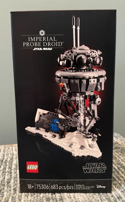 LEGO Star Wars 75306 Imperial Probe Droid Collectable Retired New/Sealed Box