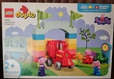 Lego Duplo 10466 Peppa Pig Train Ride With Grandpa Pig, Ages 2+, 35 pcs SEALED
