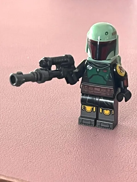LEGO STAR WARS BOBA FETT MINIFIGURE with BLASTER 75312