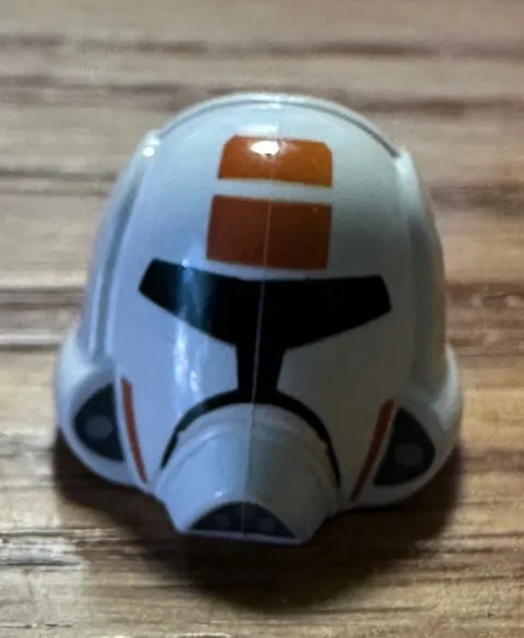 LEGO Star Wars REPUBLIC TROOPER with orange pattern helmet