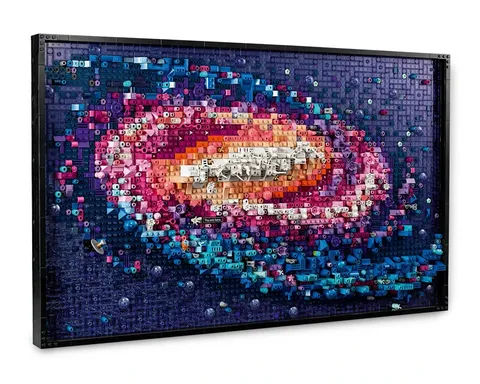 Lego 31212 Milky Way Galaxy Art Complete w/ Manuals