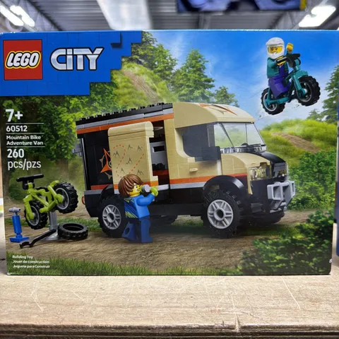 lego city bundle mountain bike adventure van 60512 and burger truck 60404