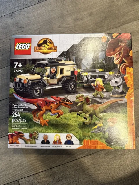 LEGO Jurassic World (76951) Pyroraptor & Dilophosaurus Transport