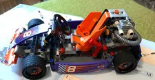 Lego 42048 Technic 2in1 Race Kart Preloved with Book