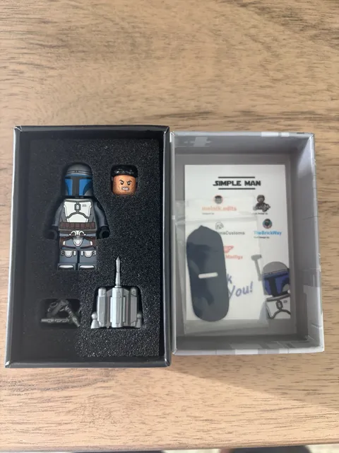 Lego Star Wars GCC Melnik Simple Man Jango Fett Custom Minifigure 
