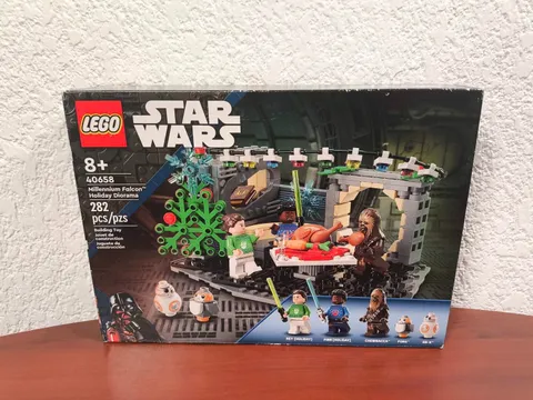 Lego 40658 Millennium Falcon Holiday Diorama Star Wars New 282 Pcs/Pzs